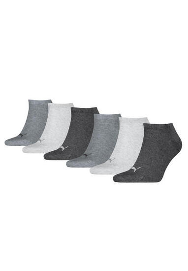 Socken Unisex 6er Pack Stretch-Sneaker Plain ECOM 6P