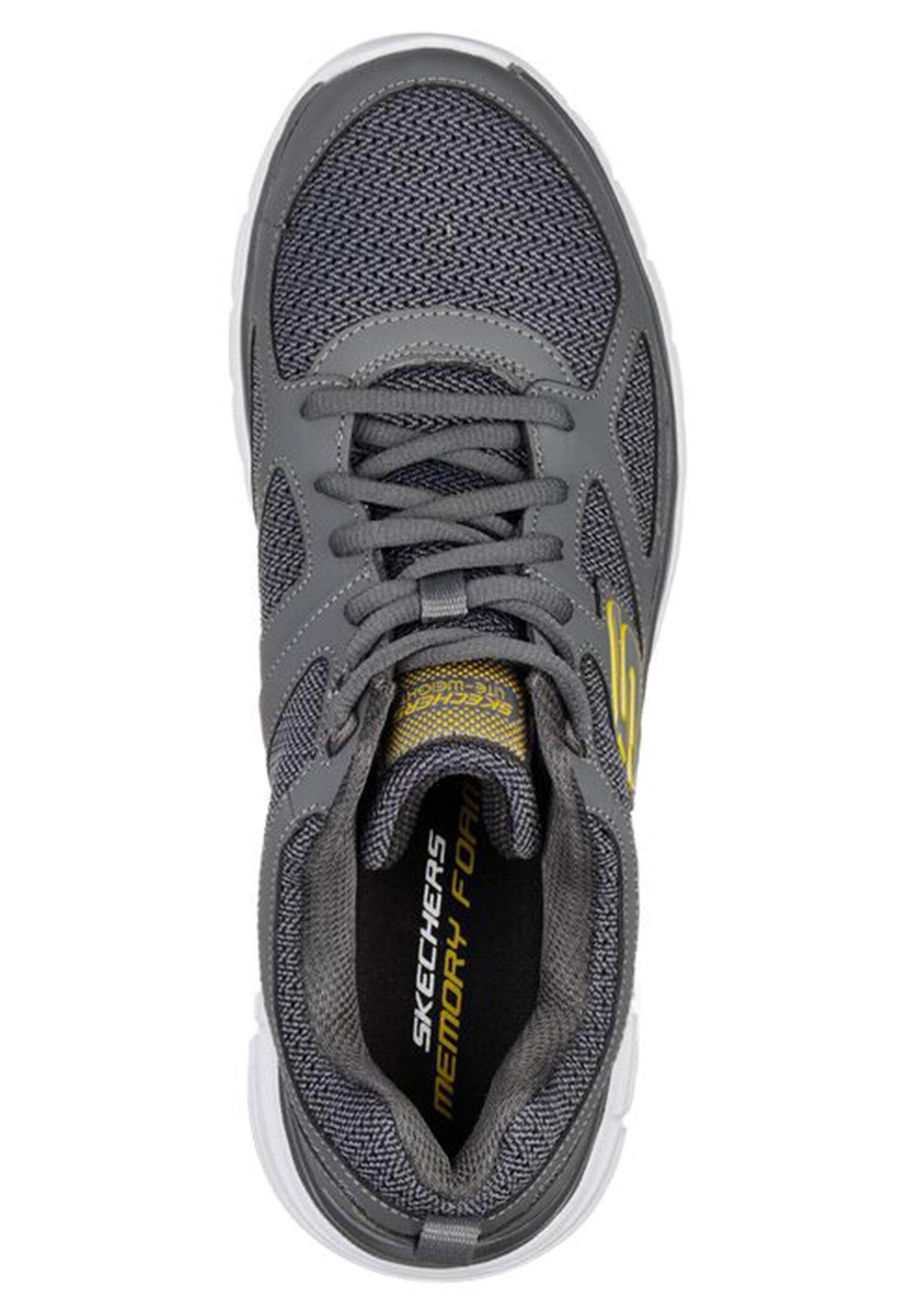 Zapatillas Skechers Burns- Agoura, Gris, Hombre 6/7
