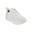 Pantofi sport femei Skechers Bobs B Flex Hi - Fly, Alb
