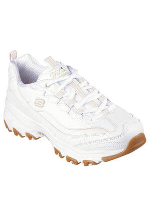 Chaussures Femmes Skechers D´Lites blanc