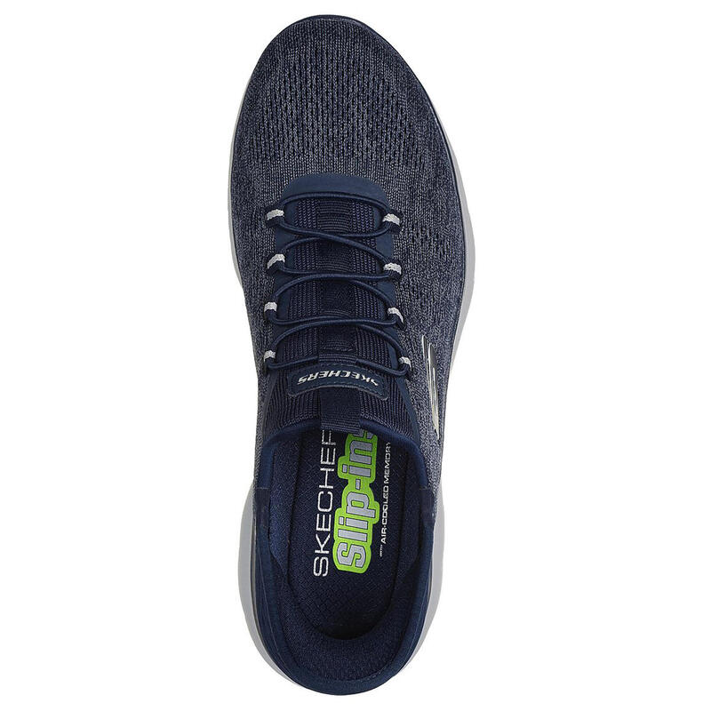 Baskets Homme Baskets Skechers SUMMITS - KEY PACE Bleu Bleu Skechers