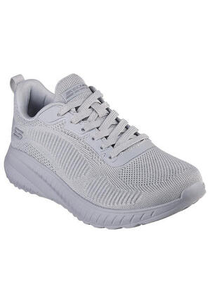 Zapatilla de caminar Skechers Bobs Squad Chaos Gris