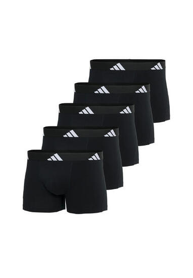 Adidas Basic Boxer Trunk Men Herren Unterhose Shorts Unterwäsche 5er Pack