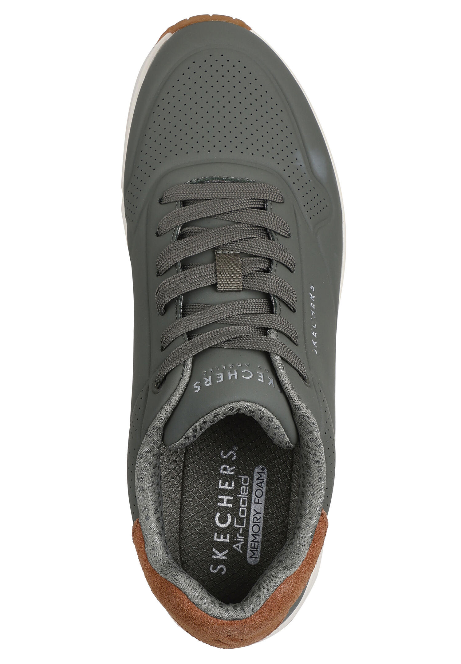 Homme UNO SUITED ON AIR Sneaker Vert olive / Châtaigne 3/6