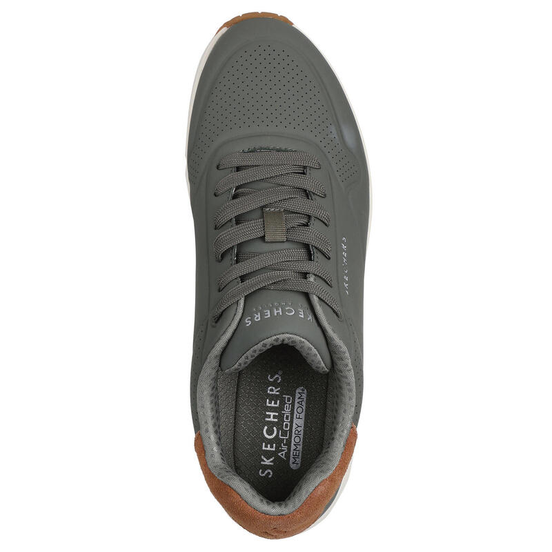 Pantofi Sport Skechers Model Uno - Suited On Air Culoare Verde