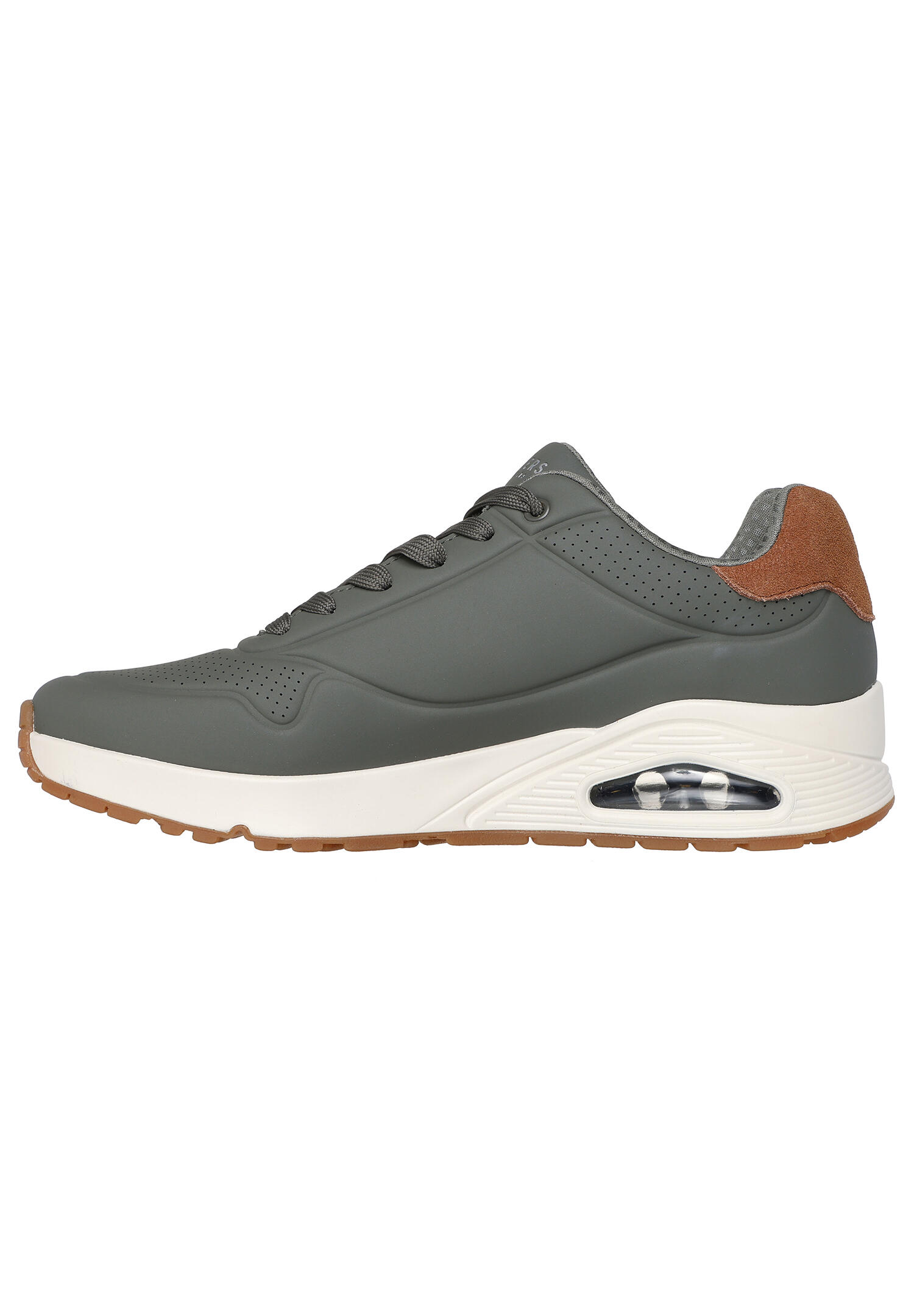 Homme UNO SUITED ON AIR Sneaker Vert olive / Châtaigne 2/6