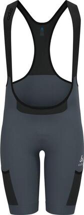 Cuissard court à bretelles et poches Cargo Odlo Zeroweight Gris