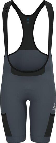 Cuissard court à bretelles et poches Cargo Odlo Zeroweight Gris