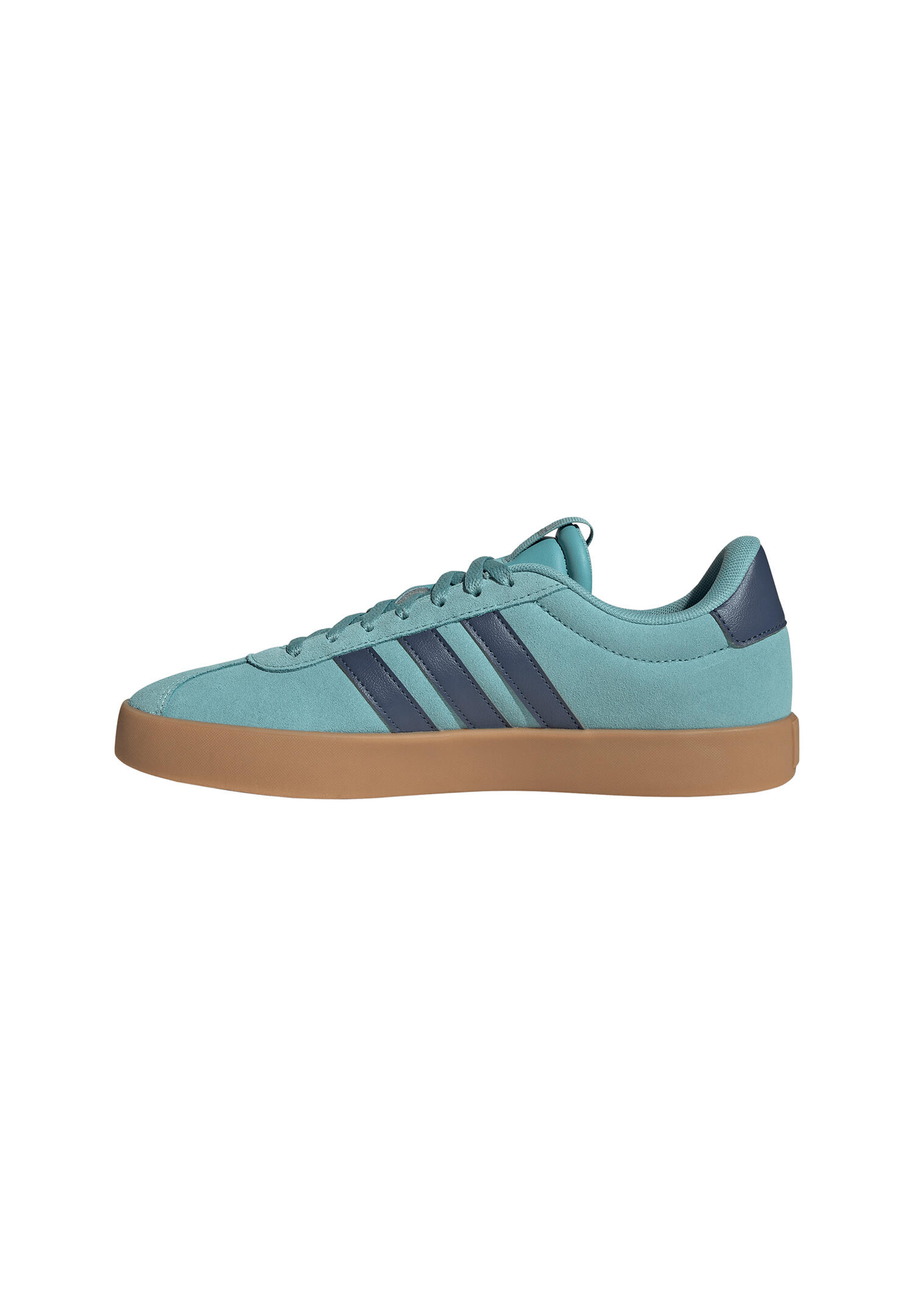 adidas VL COURT 3.0 Herren Sneaker Schuhe Leder ID6275 Türkis 2/7