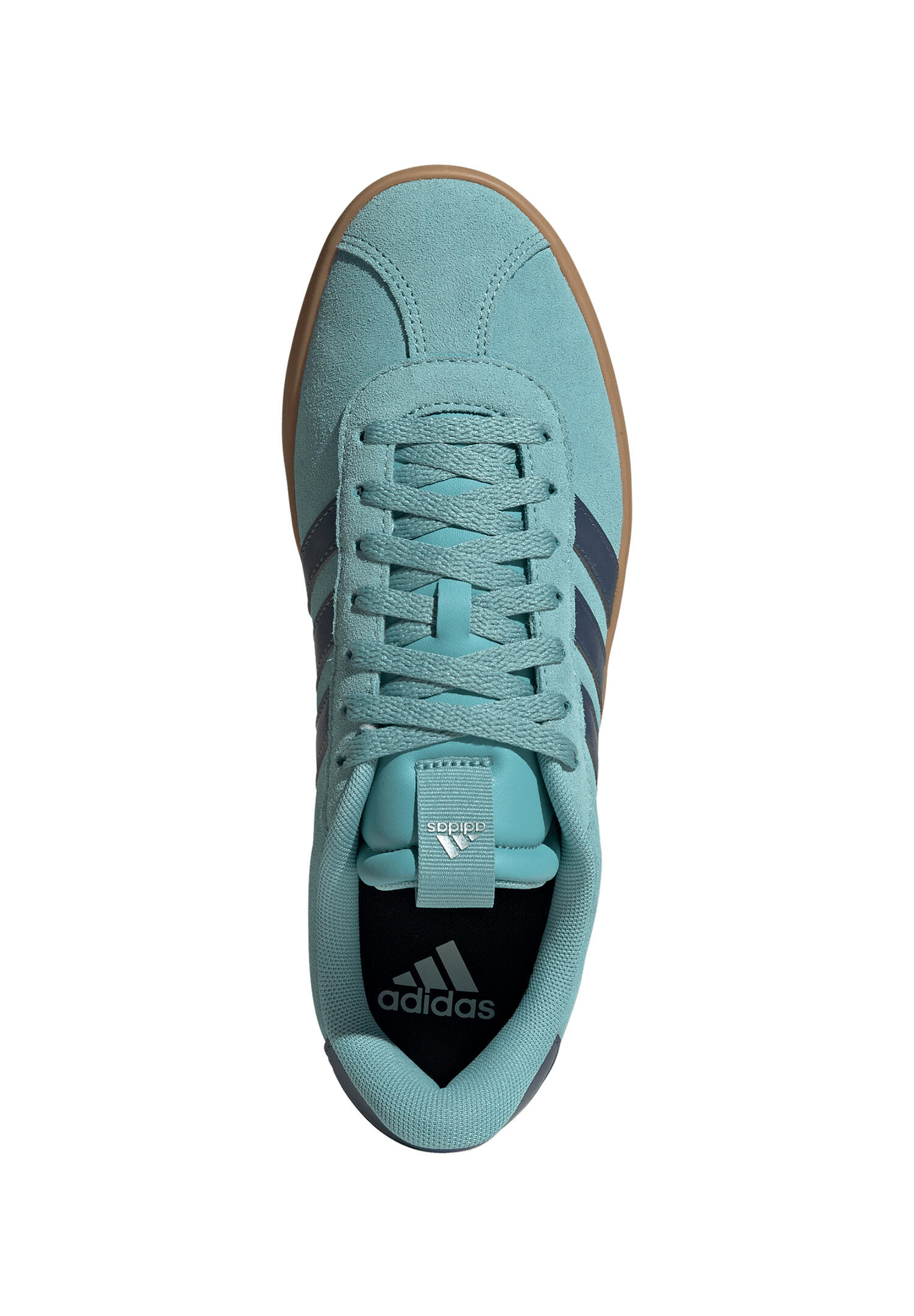 adidas VL COURT 3.0 Herren Sneaker Schuhe Leder ID6275 Türkis 6/7