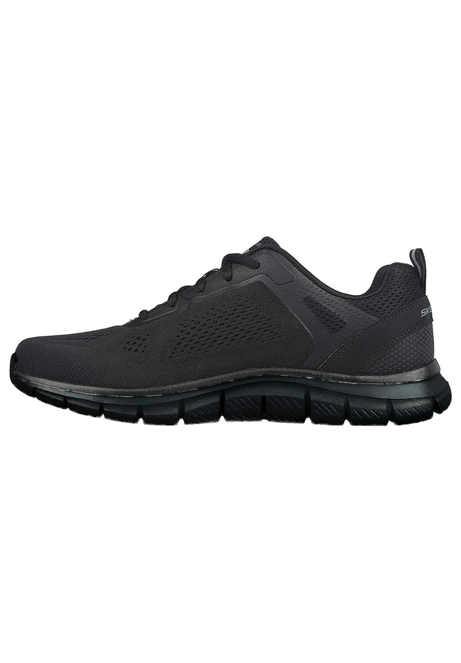 Baskets Skechers Track Broader, Noir, Hommes 2/7