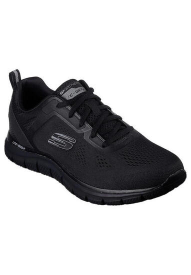 Baskets Skechers Track Broader, Noir, Hommes