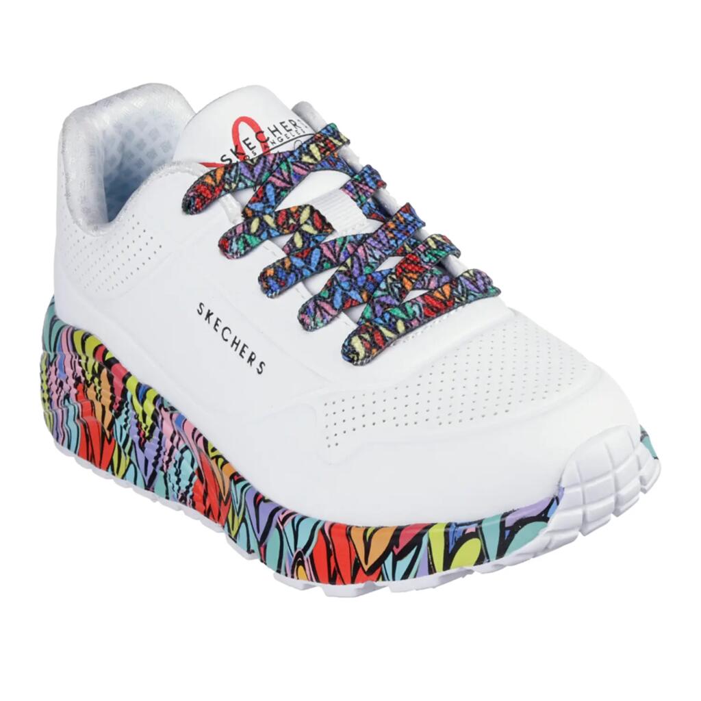 Sneakers Skechers Uno Lite-subtle Love, White, Kids