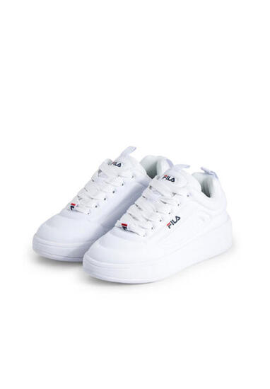 FILA SuperBubble WMN Unisex Sneaker Freizeitschuhe Turnschuhe FFW0536 1004 Weiß