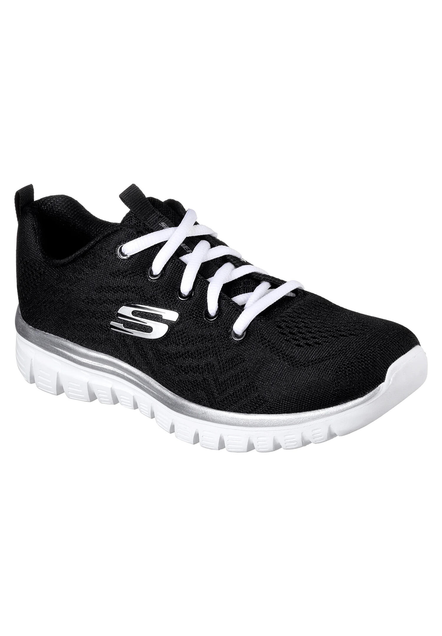 Pantofi sport femei Skechers Get Connected, Negru