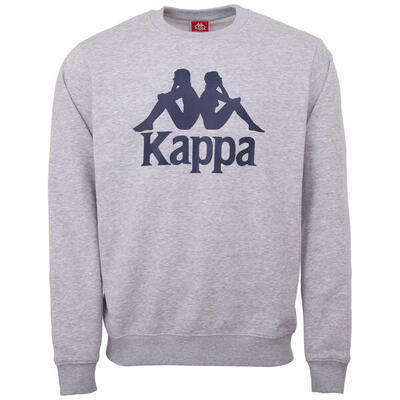 Kappa sertum rn sweatshirt, mannen, fitness, sweatshirts, grijs