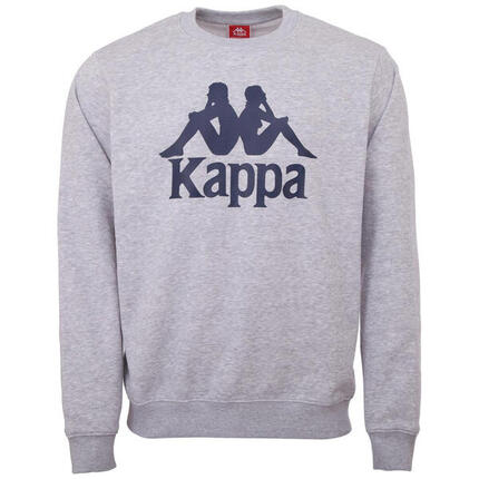 Kappa Sertum RN Sweatshirt, Homme, Fitness, pulls molletonnés, gris