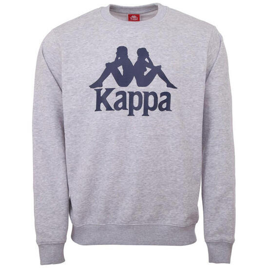 Kappa Sertum RN Sweatshirt, Homme, Fitness, pulls molletonnés, gris