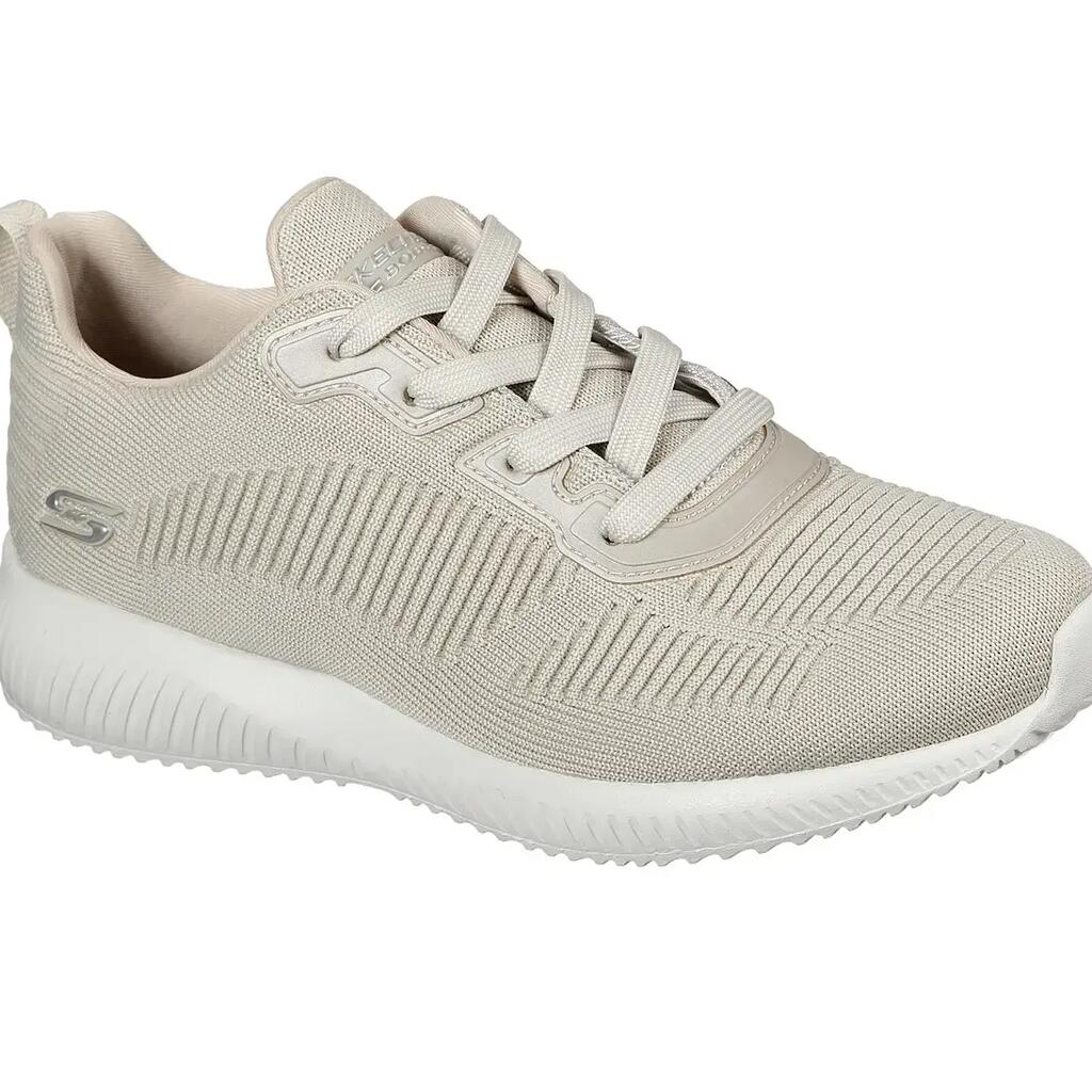 Sneakers Skechers Bobs Squad Tough, Beige, Women