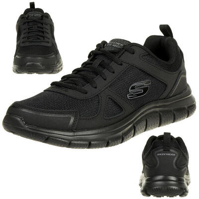 Sportschoenen skechers track scloric, zwart, mannen