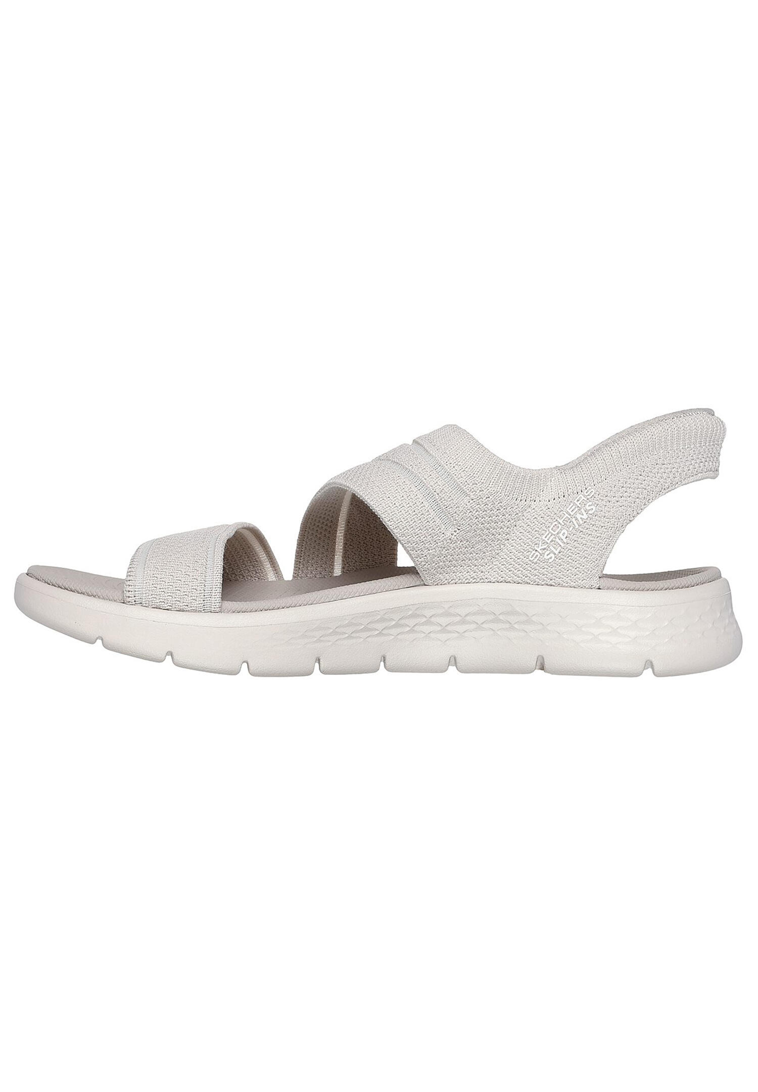 Sandalias Skechers Go Walk Flex Sandal-, Blanco, Mujer 3/5