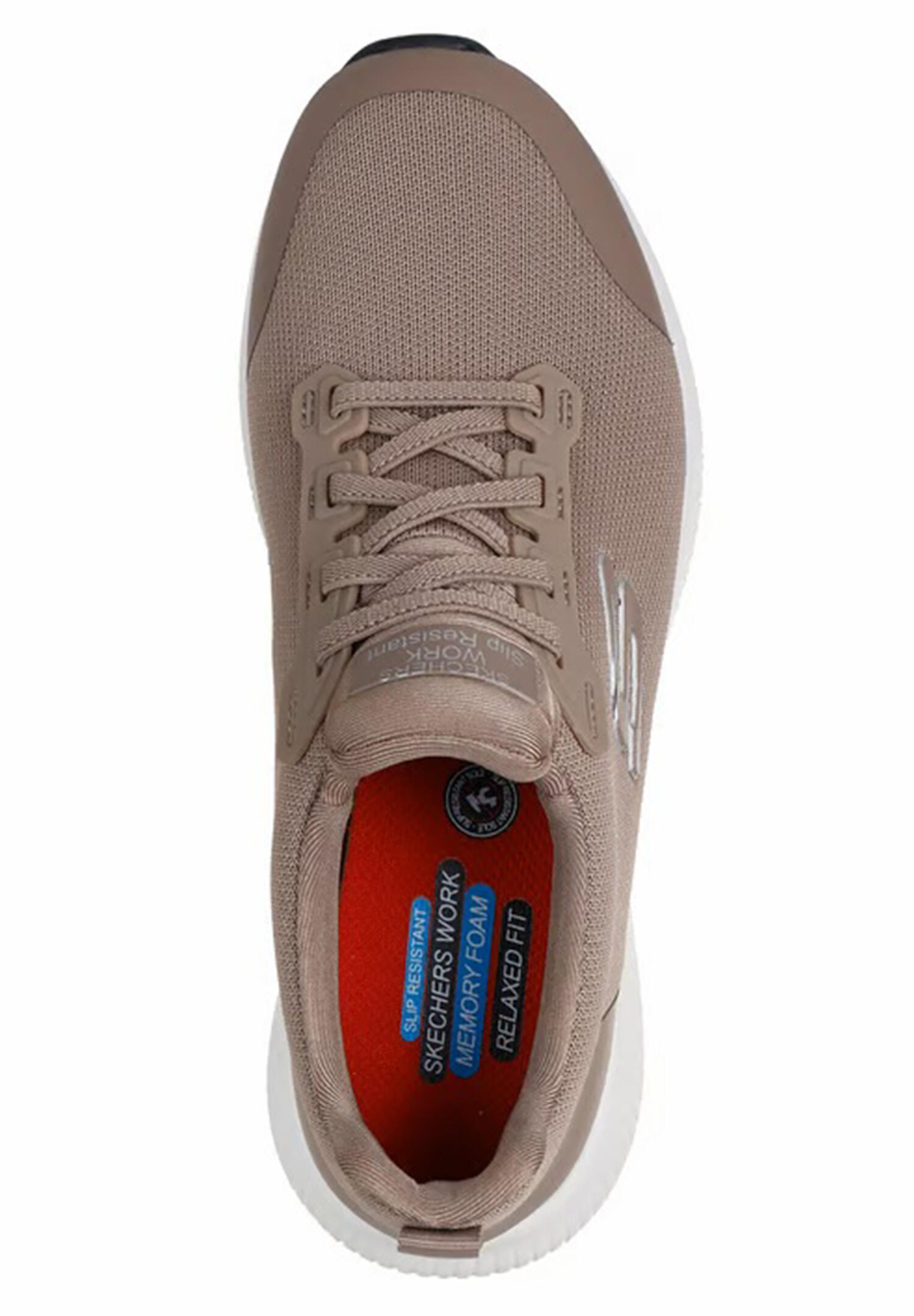 Skechers Damen Arbeitsschuh Work SQUAD SR Berufsschuh 77222EC TPE Taupe 3/5