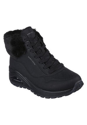 Baskets Femme Baskets Skechers UNO RUGGED FALL AIR Noir Noir Skechers