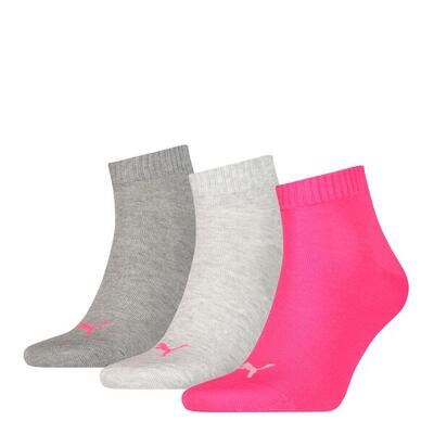 Calzini Unisex Confezione da 3 Stretch-Quarter Plain 3P