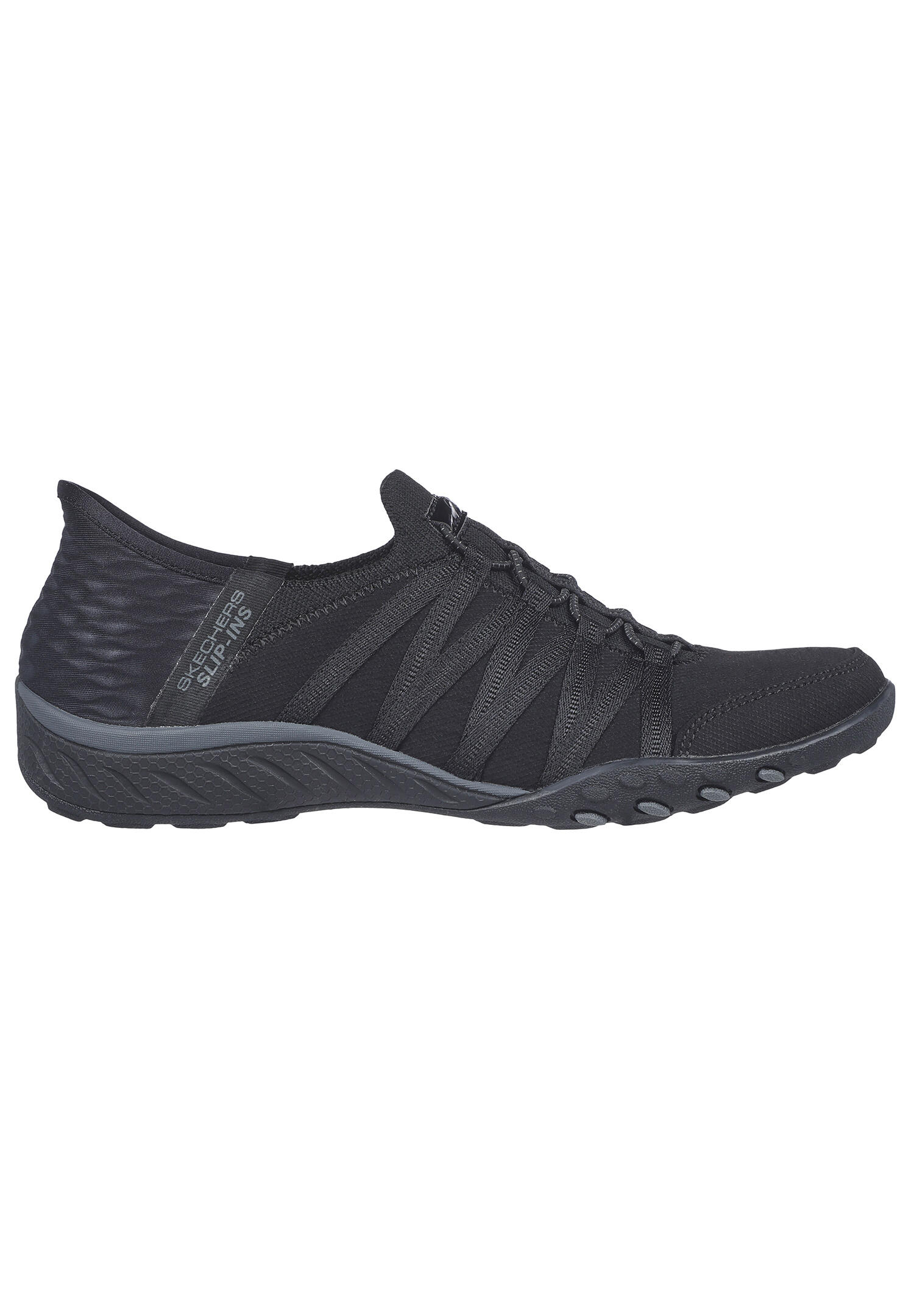 Sapatilhas Mulher Skechers Slipins Breathe Easy Roll Me Preto 5/7