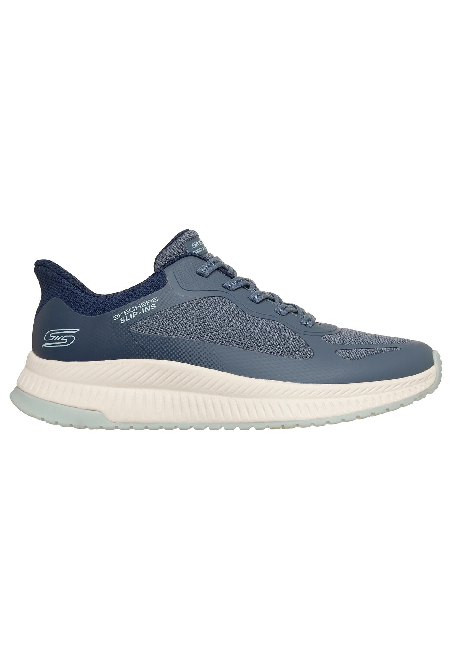Skechers Damen BOBS Squad 4 Slip-ins Staple Look 117624 BLMT Blue Multi 2/7