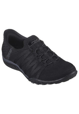 Dames breathe-easy roll-with-me slip-on zwart