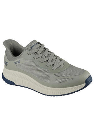 Zapatillas Skechers Bobs Squad 4, Gris, Hombre