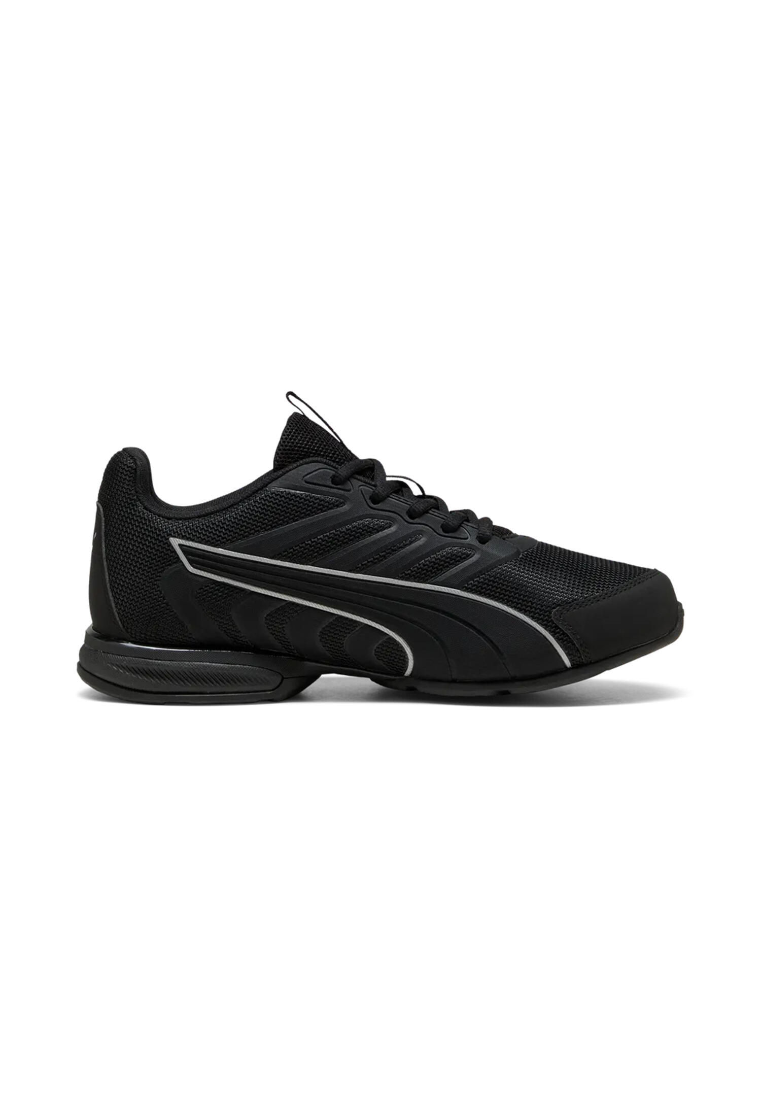 PUMA Unisex Electro Sneaker  Sneaker 312964 01 Black Silver 3/7