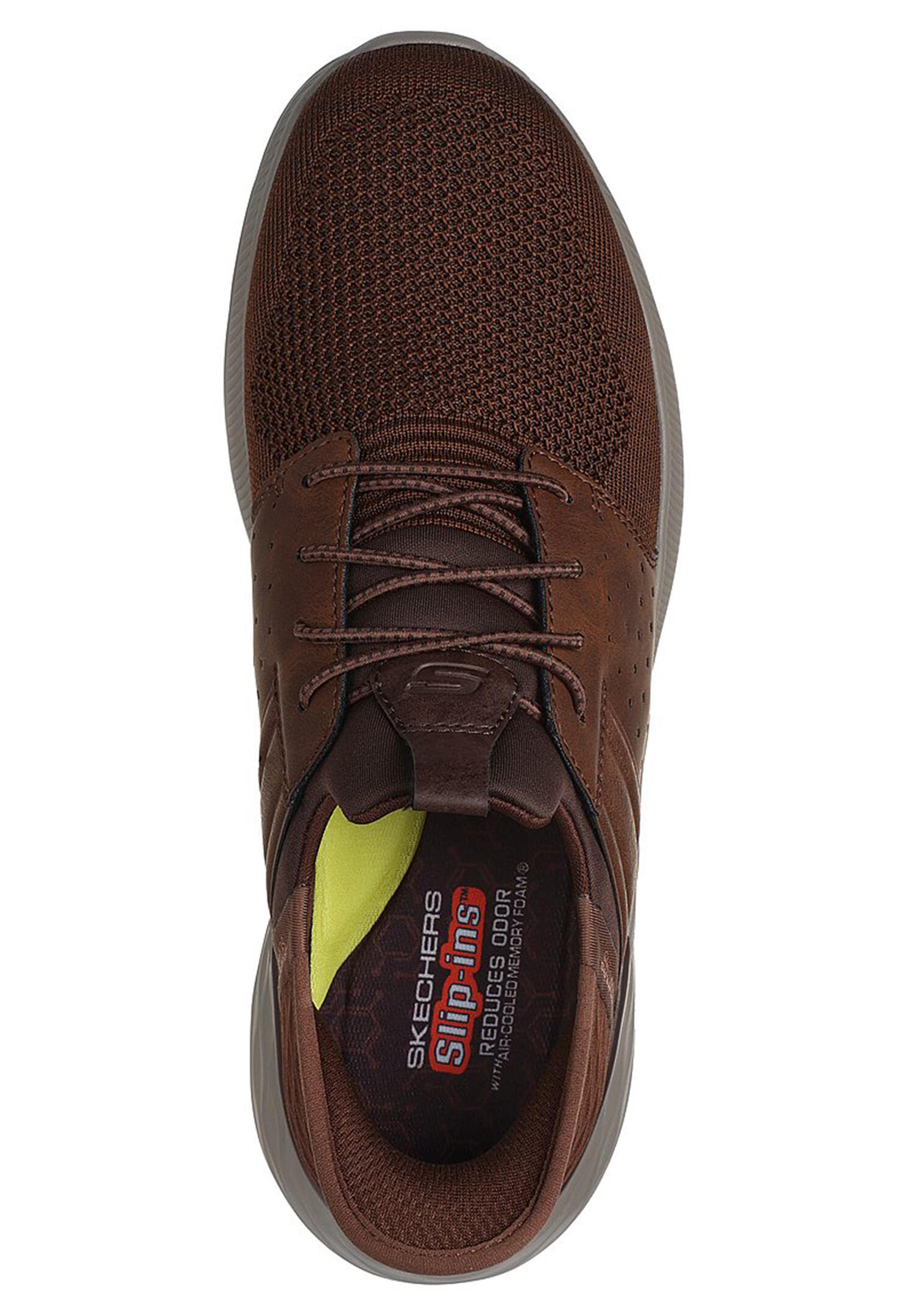 SKECHERS Homme GARNER NEWICK À enfiler Brun Brun foncé 3/5