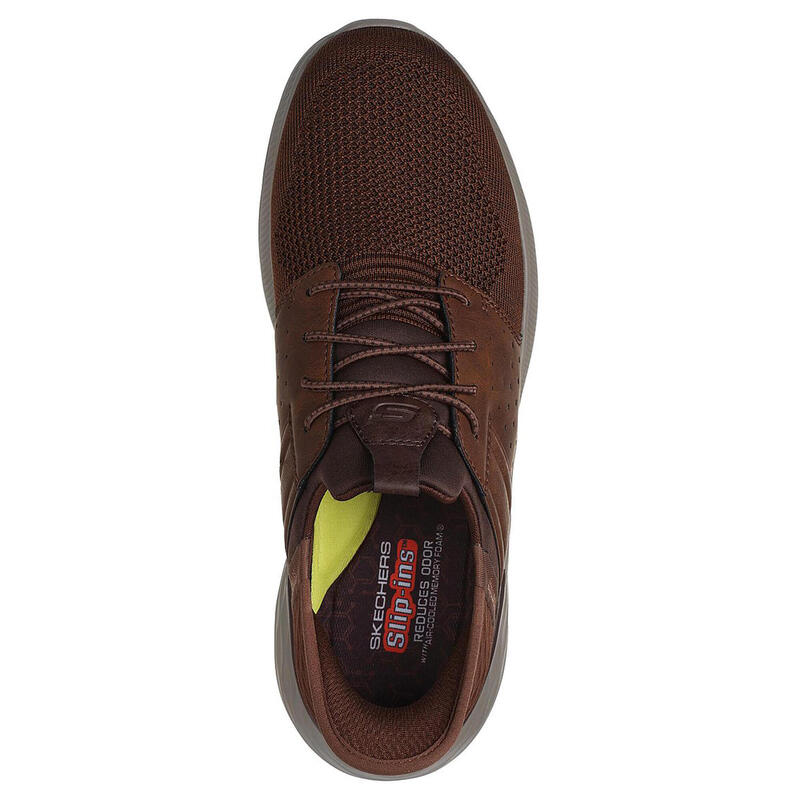 Pantofi Sport Skechers Model Garner - Newick Slpi - Ins Culoare Maro