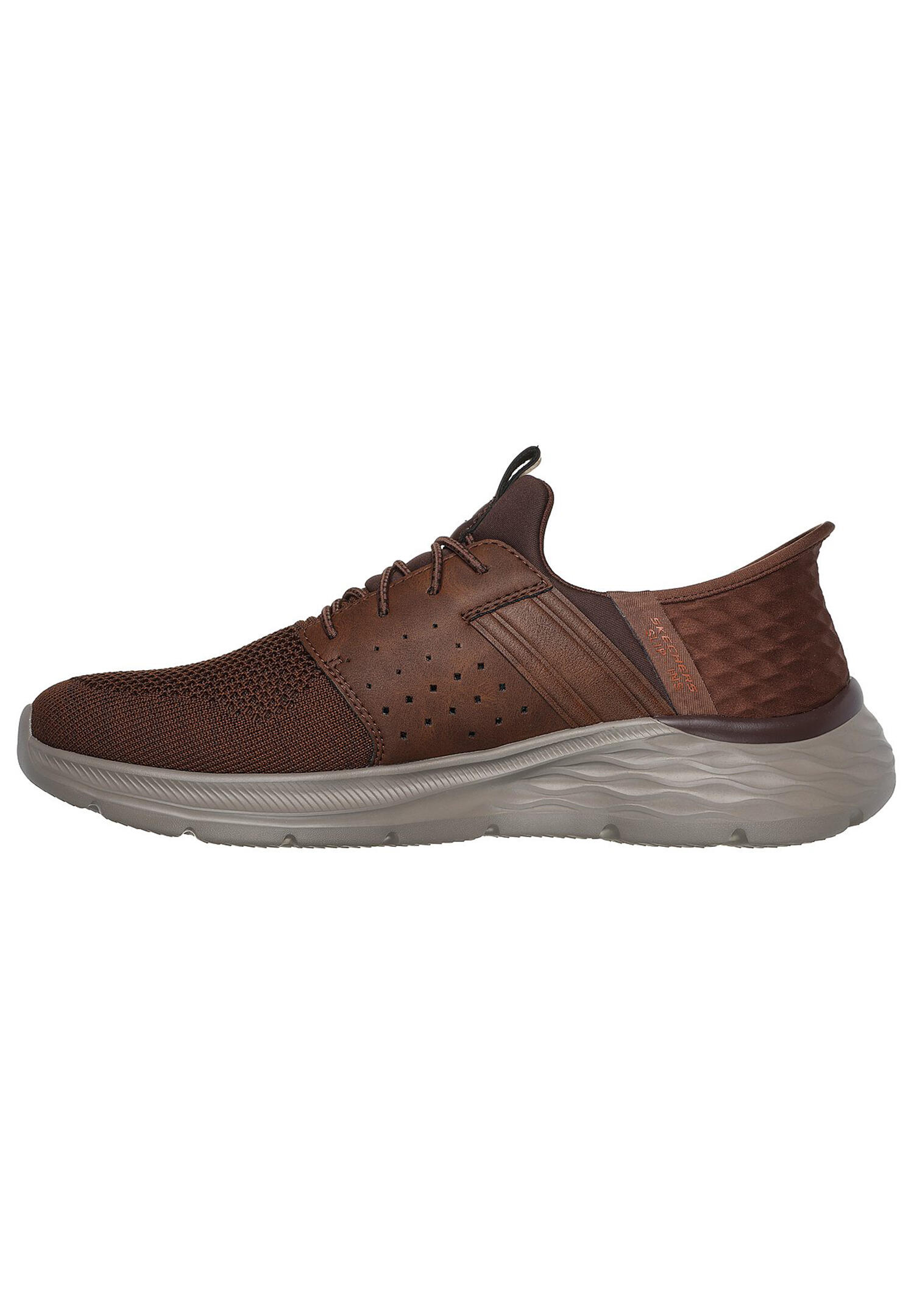 SKECHERS Homme GARNER NEWICK À enfiler Brun Brun foncé 2/5