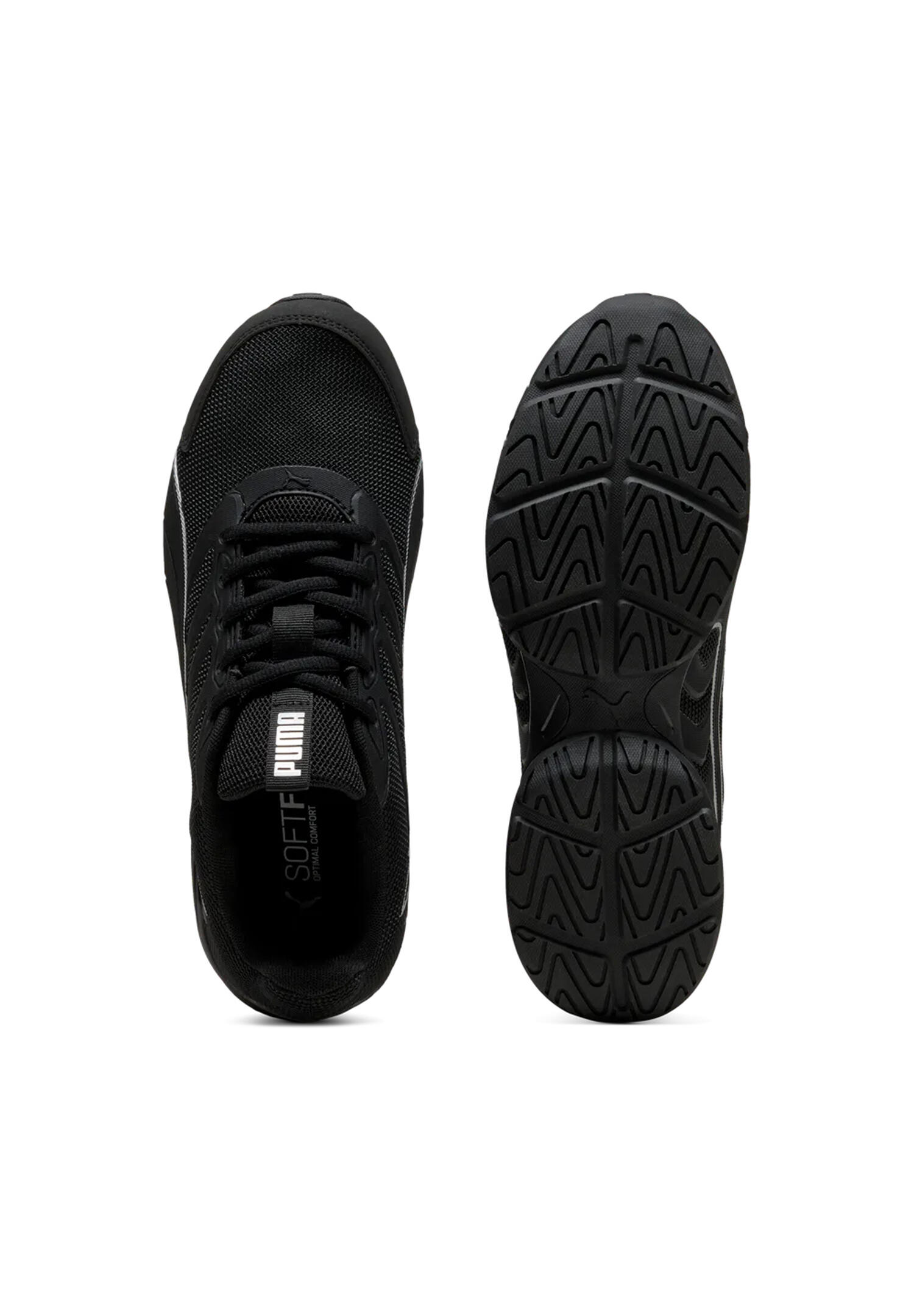 PUMA Unisex Electro Sneaker  Sneaker 312964 01 Black Silver 4/7