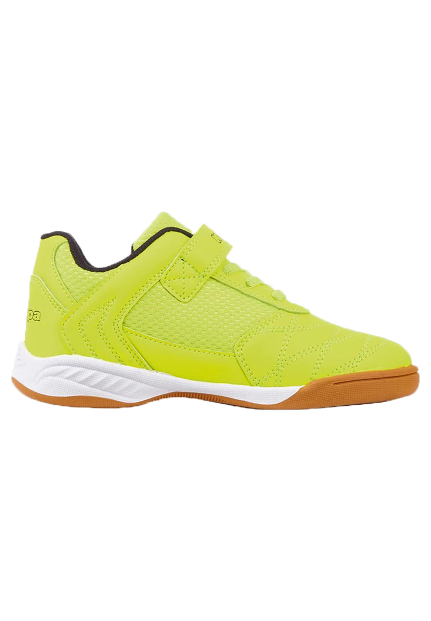 Kappa Damba K, Garçon, , chaussures de foot en salle, jaune 5/7
