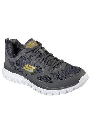 Zapatillas Skechers Burns- Agoura, Gris, Hombre