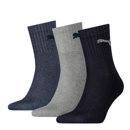 3 Paar Puma Socken Short Crew Sportsocken Tennis Socken Gr. 35 - 49 Unisex