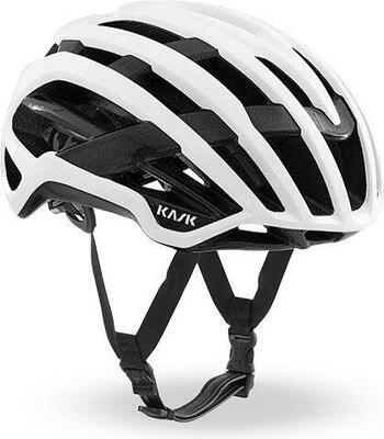 Kask valegro racefietshelm, glanzend zwart