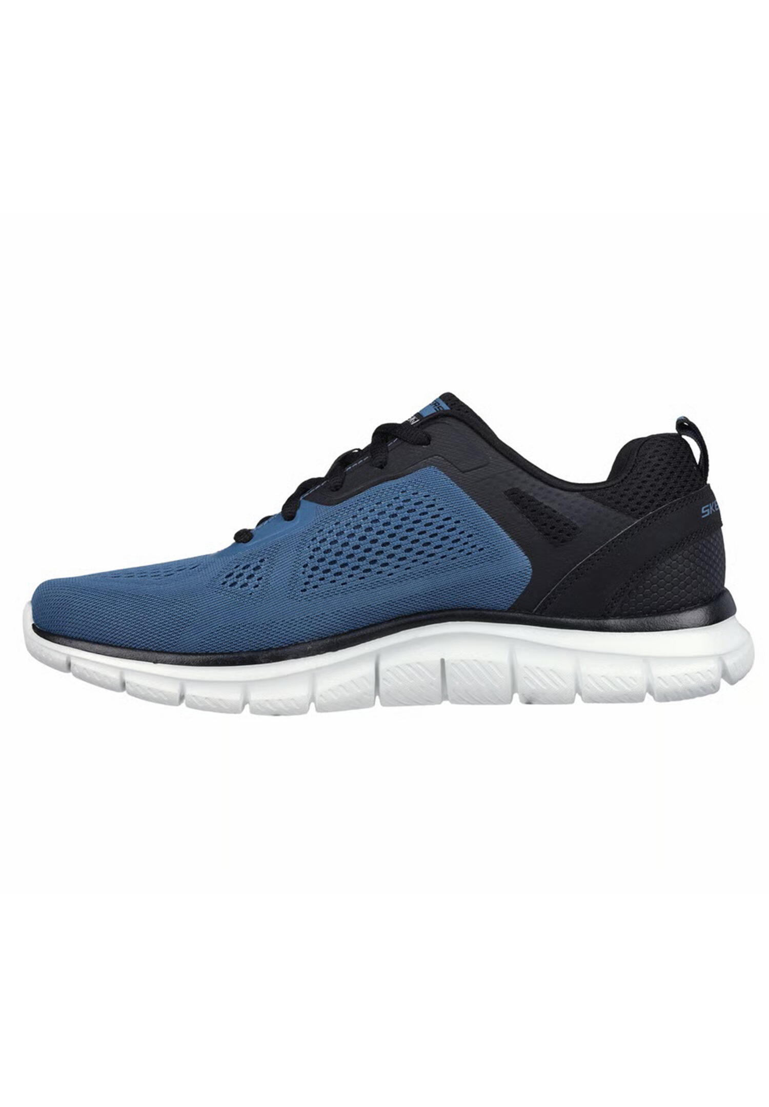 Skechers Sport Mens TRACK BROADER Sneakers Men 232698 BLBK 4/7