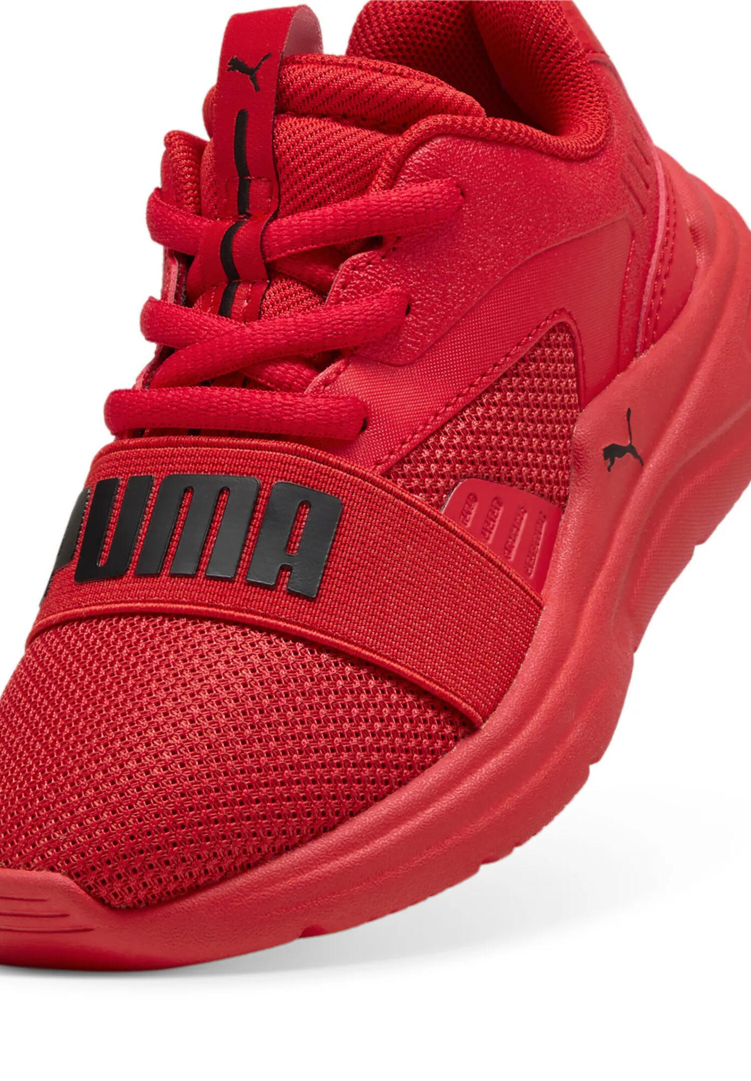 PUMA Soft Wired 2 PS Kinder Sneaker Schuhe Unisex 401506 03 Rot 5/7