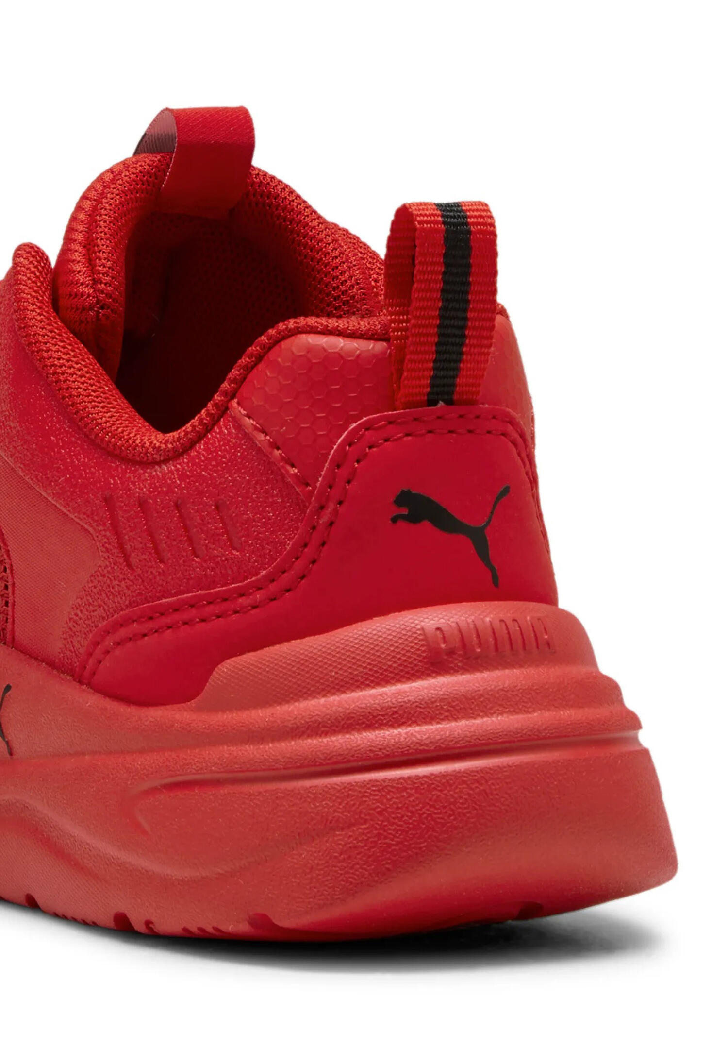 PUMA Soft Wired 2 PS Kinder Sneaker Schuhe Unisex 401506 03 Rot 4/7