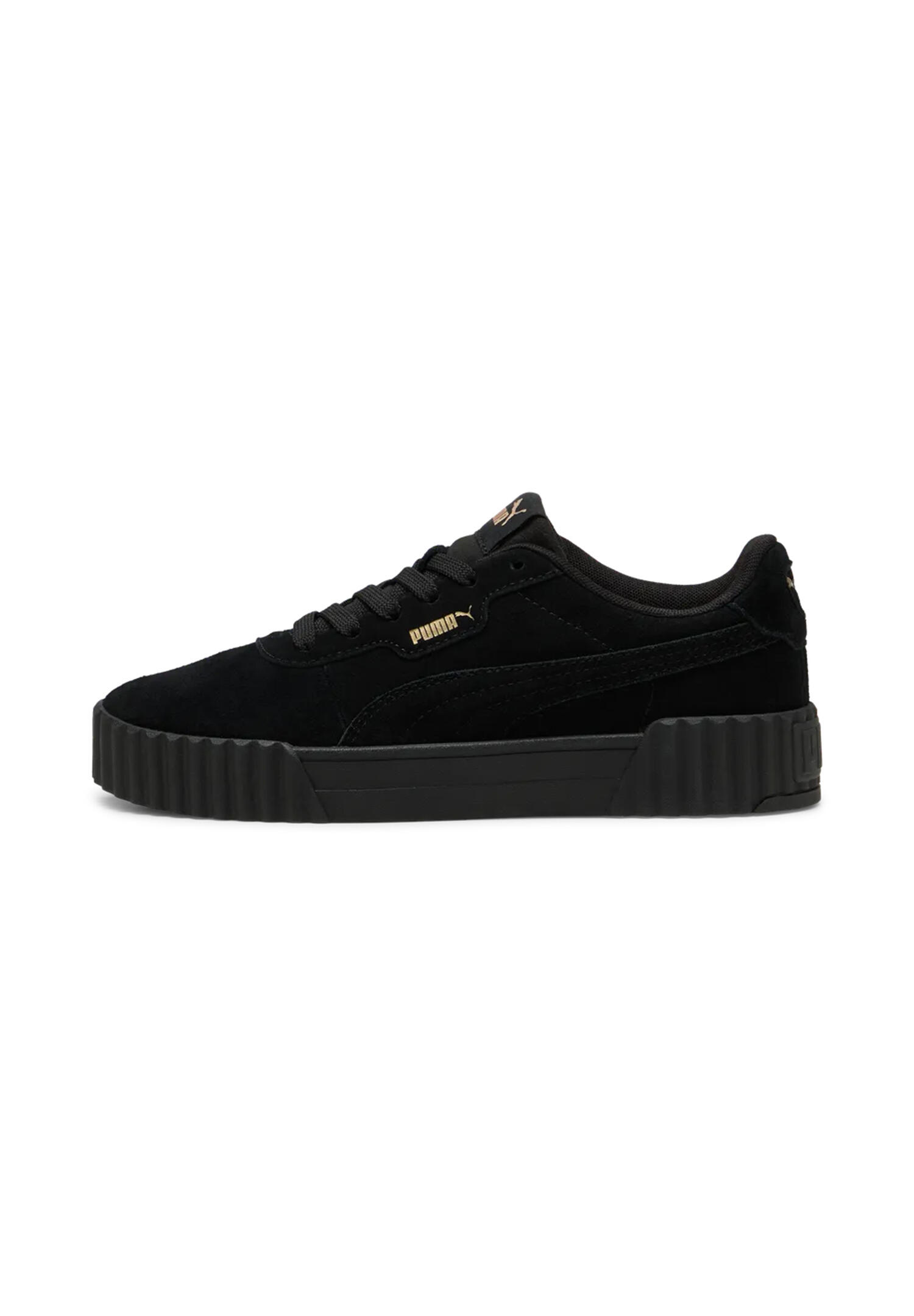 PUMA Carina 3.0 SD Black-Gold Sapatos desportivos Mulher Black (40072101) 2/7