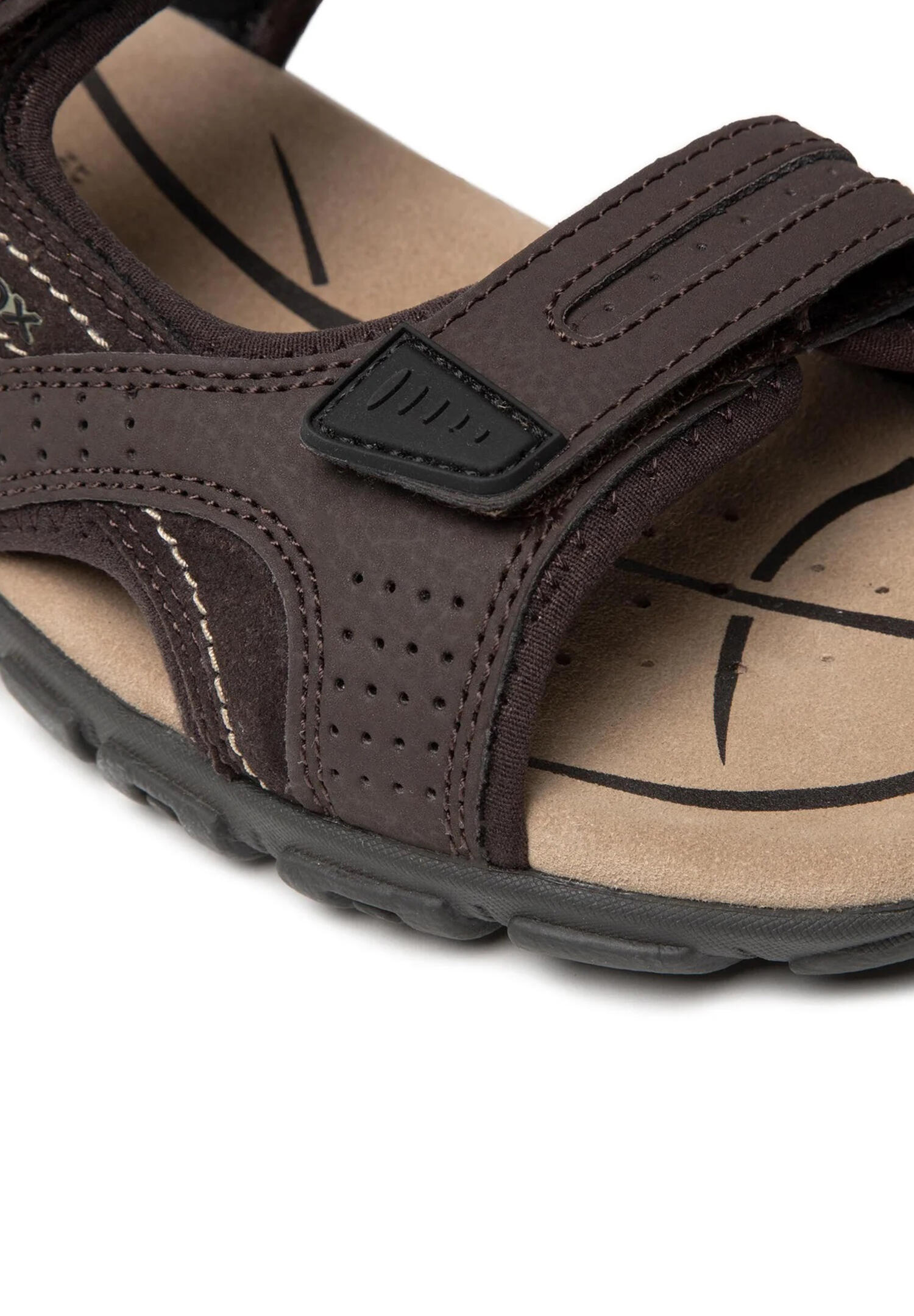 Geox Uomo Strada Herren Sandale U8224D 050AU braun 4/5
