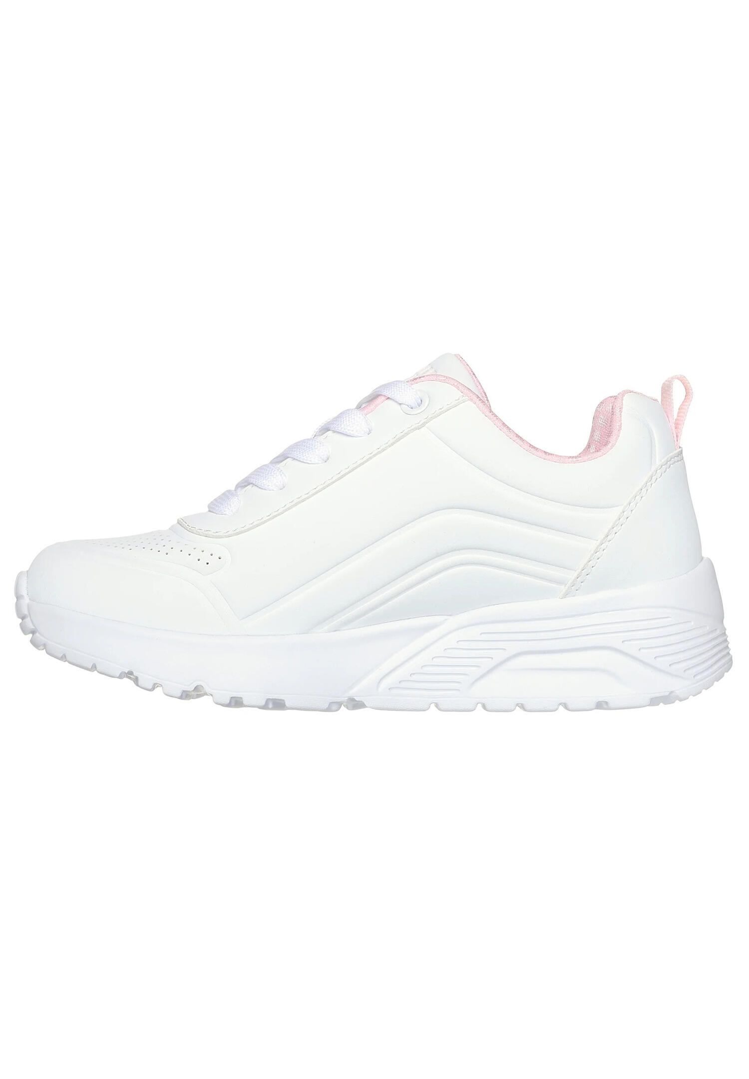 Skechers Kids Uno Lite - Easy Zip Sneaker 310387L WHT Weiss 2/7