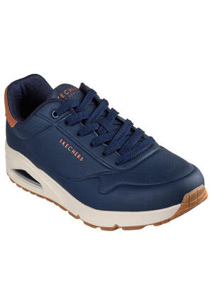 Zapatillas Skechers Uno - Suited On Air, Azul, Hombre