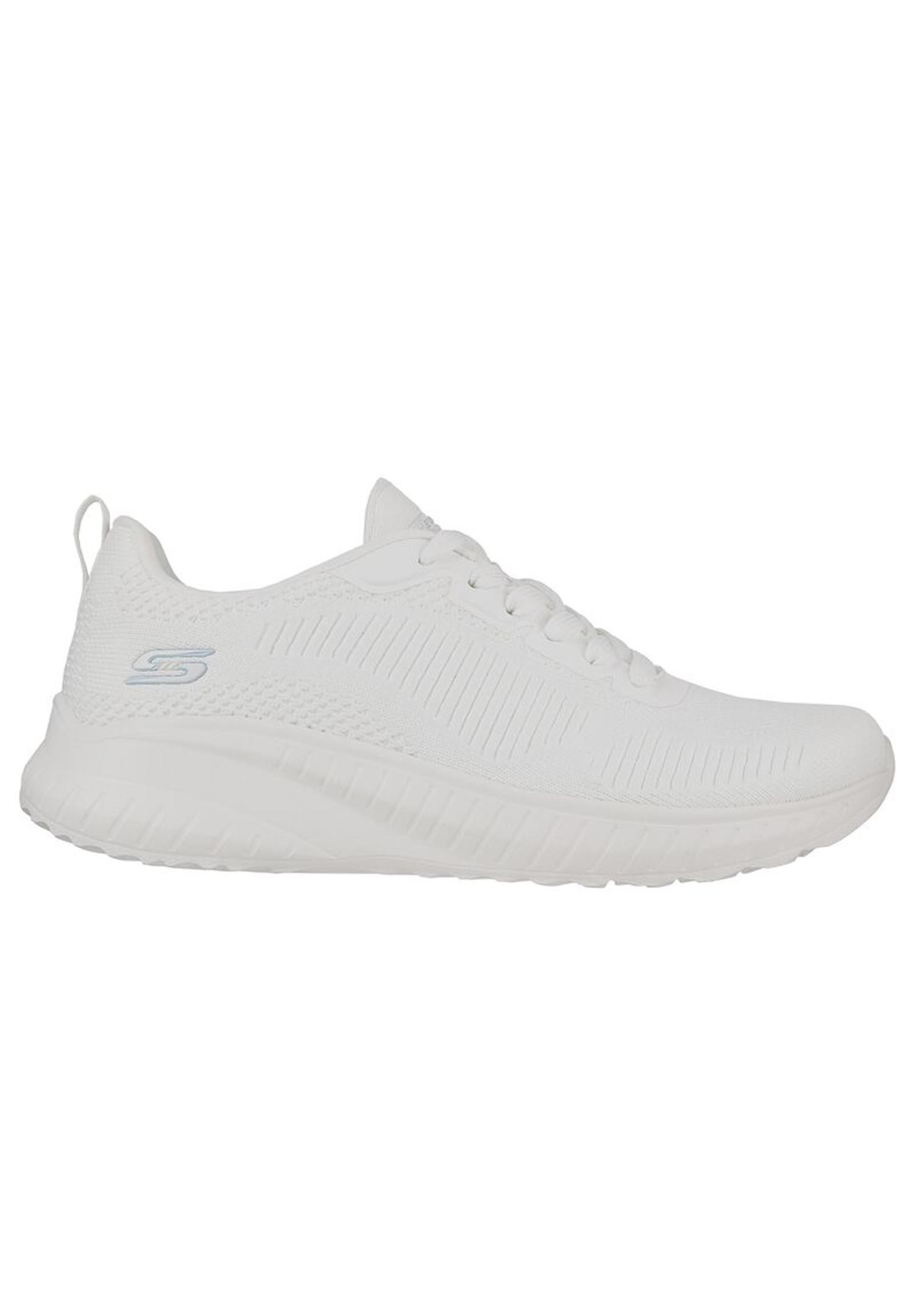 Baskets Femme Baskets Skechers BOBS SQUAD CHAOS - FACE O Blanc Blanc Skechers 2/7