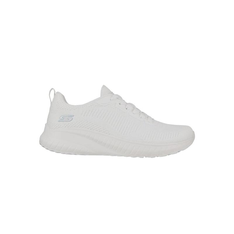 Baskets Femme Baskets Skechers BOBS SQUAD CHAOS - FACE O Blanc Blanc Skechers
